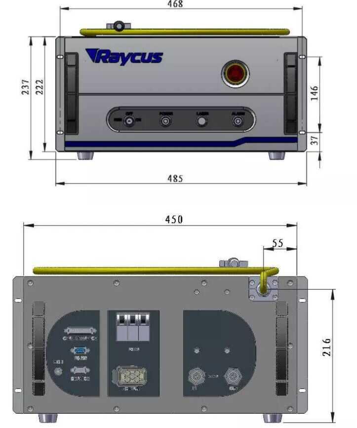 Raycus 30W Lazer Rezonatör - Lazer Yedek Parça