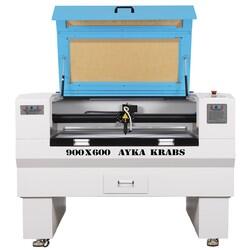 90x60cm AYKA Lazer Ahşap Akrilik Pleksi Kesme Gravür Oyma Sanat İşleme Makinesi İstanbul TR - Thumbnail
