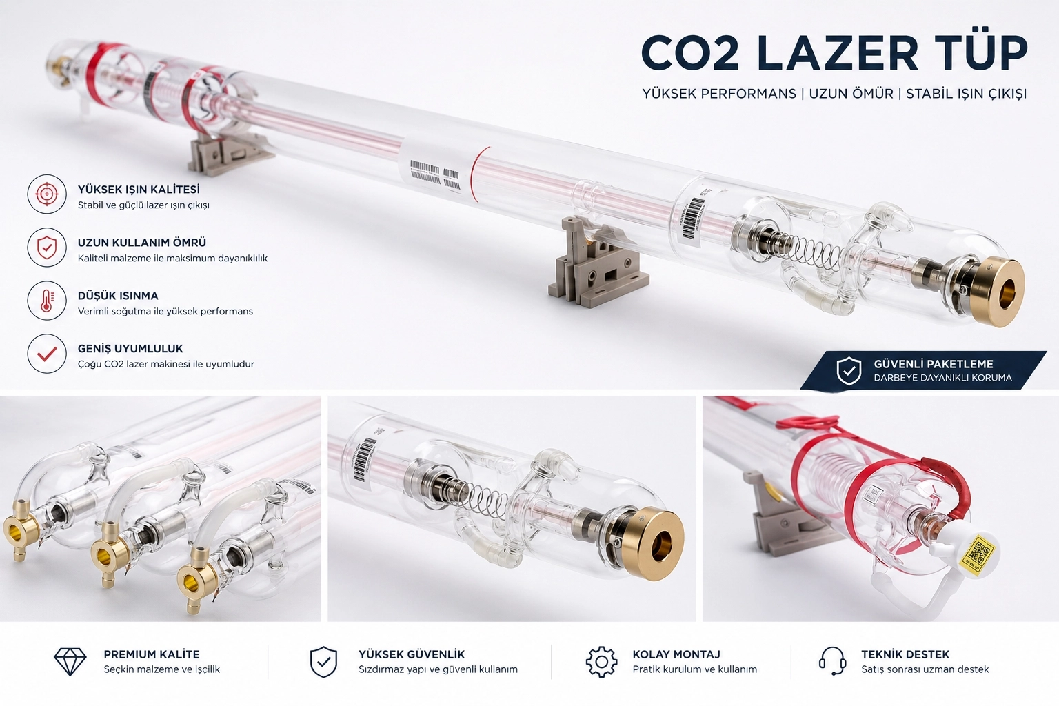 CO2 Lazer Tüp Fiyatları
