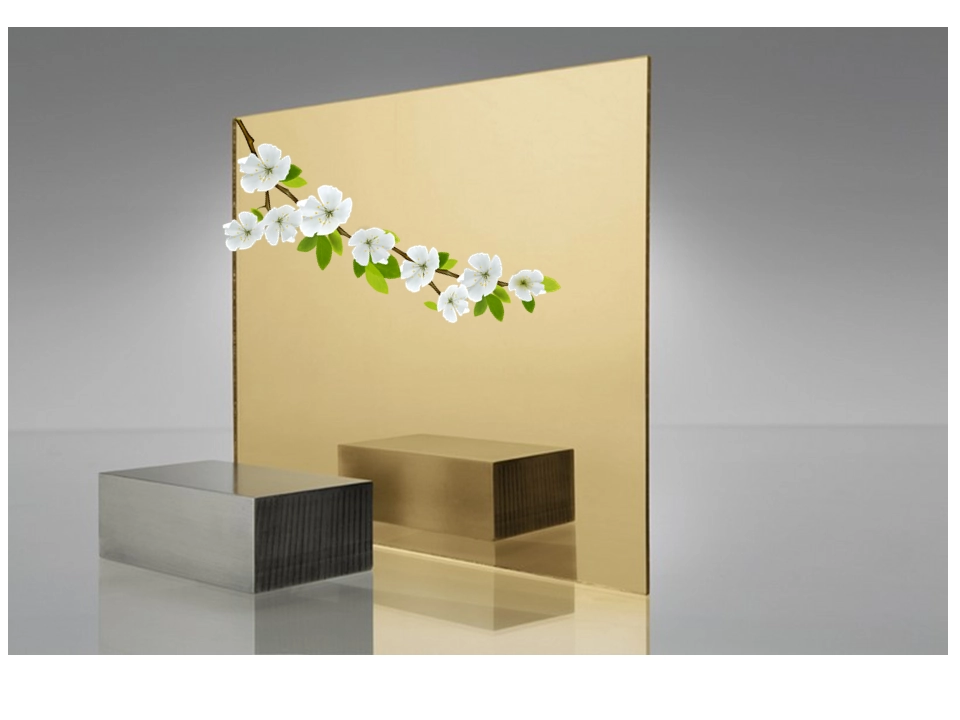 Gold Aynalı Pleksi 1,8 mm ( Altın R. Pleksi )