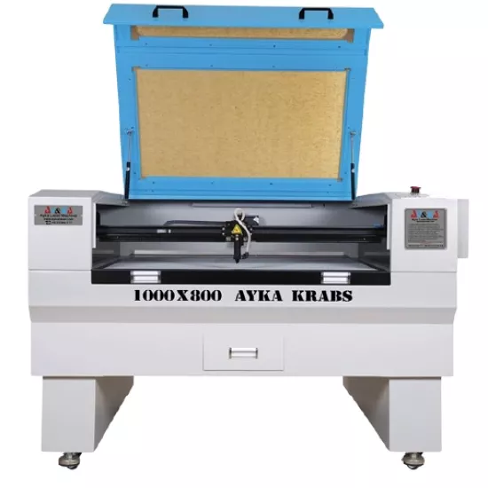 Lazer Kesim Makinesi |  80x100 Tek Kafa Lazer