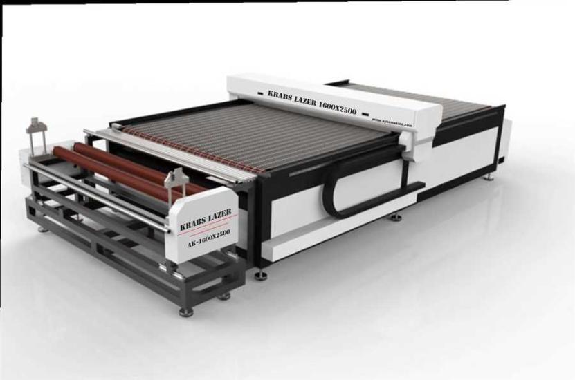 Lazer Kesim Makinası Konveyörlü 1600x2500mm