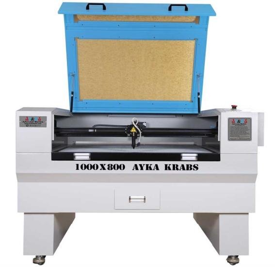 Lazer Kesim Makinesi |  80x100 Tek Kafa Lazer