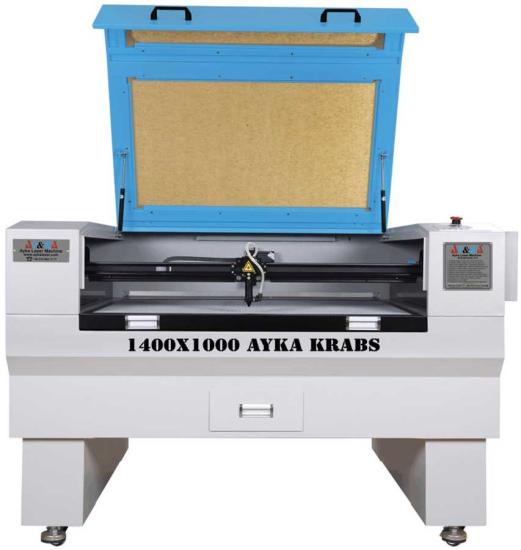 Lazer Kesim Makinesı Çift Kafa 130x100 cm