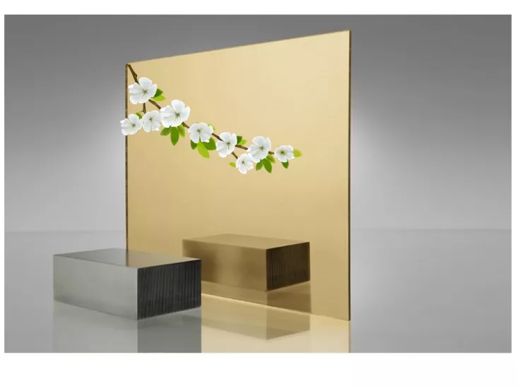 Gold Aynalı Pleksi 1,8 mm ( Altın R. Pleksi )