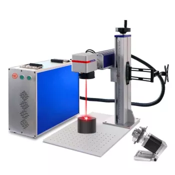 Masasütü Fiber Lazer Markalama 30W Metal Markalama