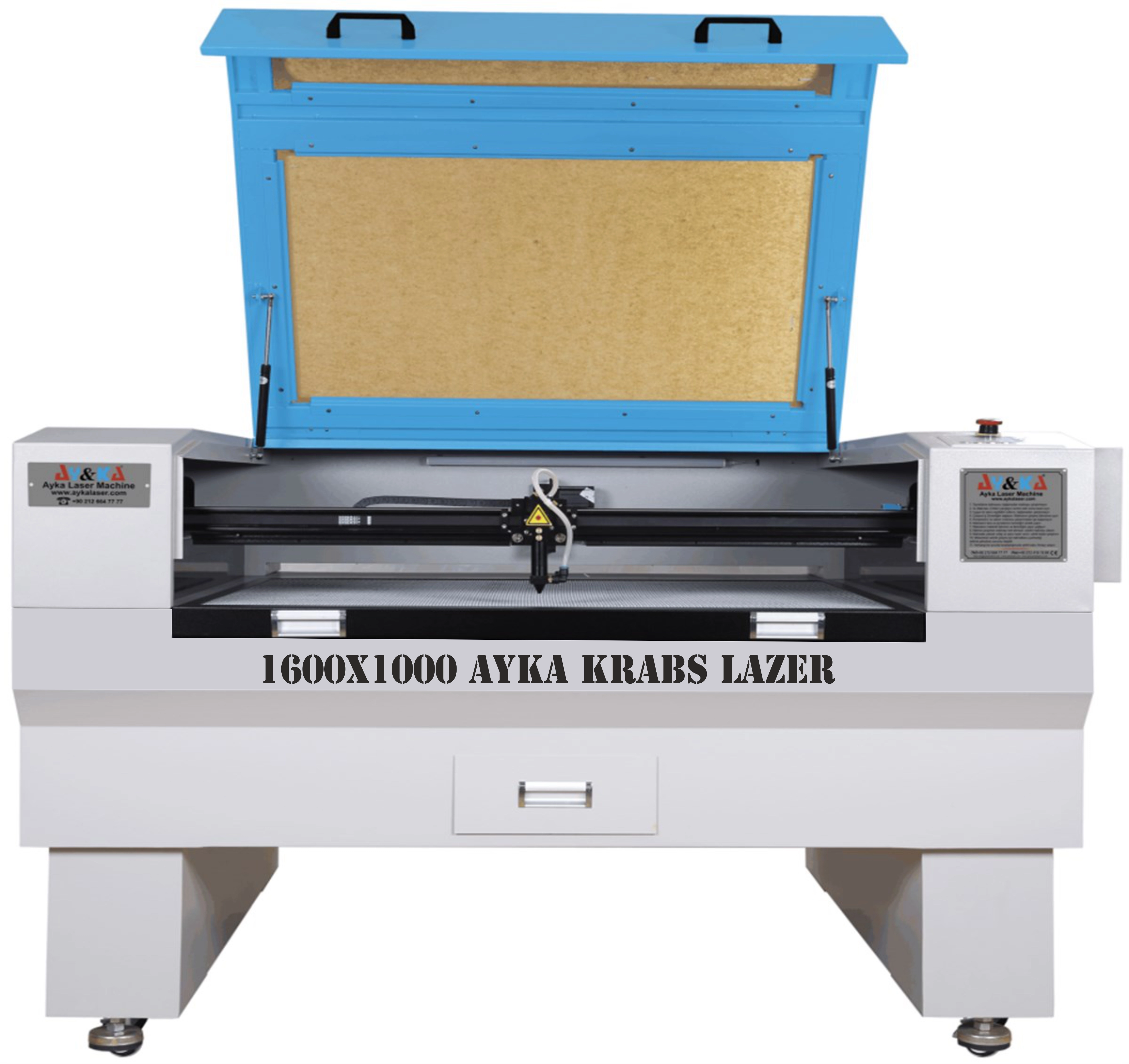 Çift Kafa Lazer Fiyatları AK-1610-D Lazer Makinesi
