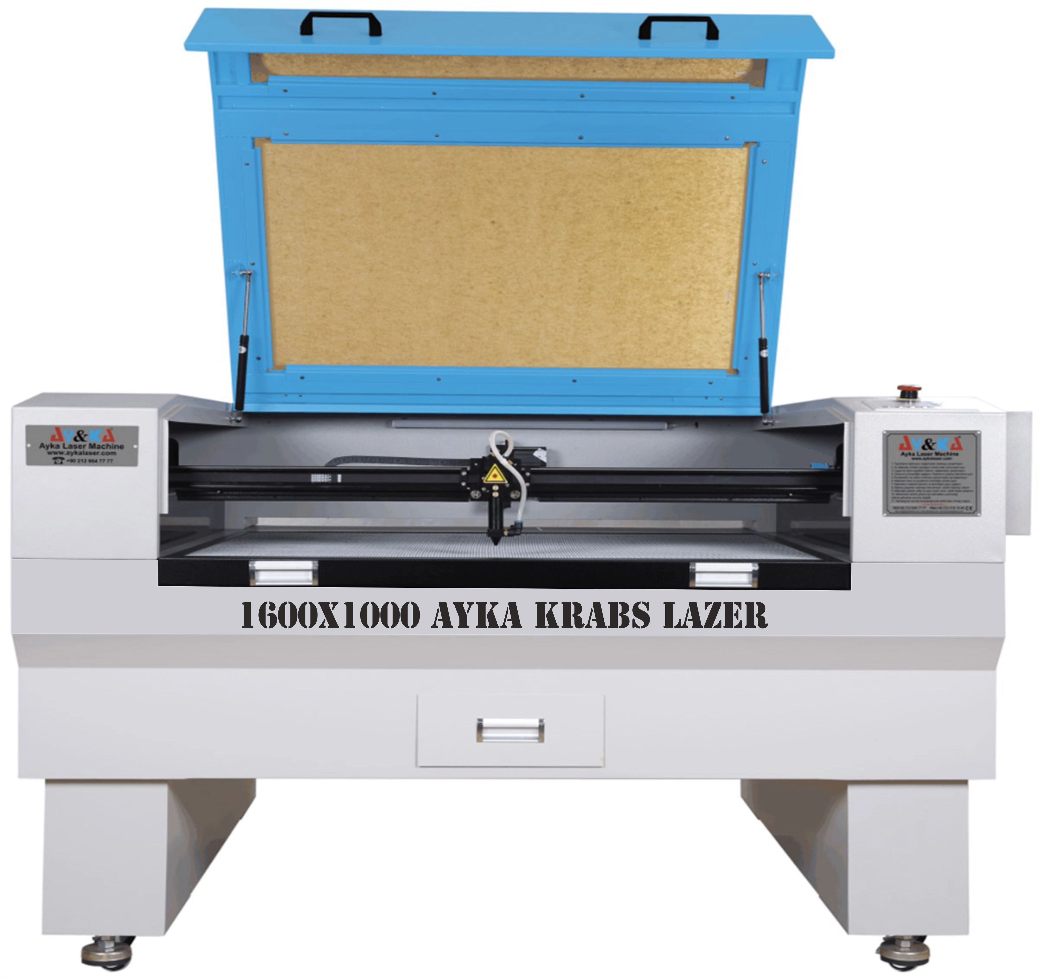 Lazer Kesim Makinesi AK-160X100 cm Tek Kafa